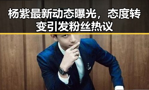 杨紫最新动态曝光,态度转变引发粉丝热议